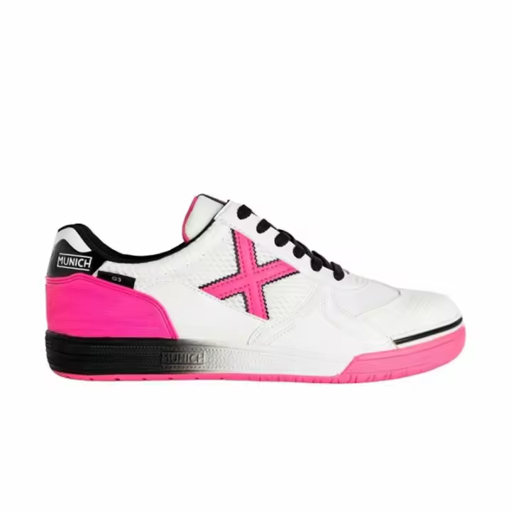 Zapatillas de Fútbol Sala para Adultos Munich G-3 Indoor 382 Hombre Fucsia - 1