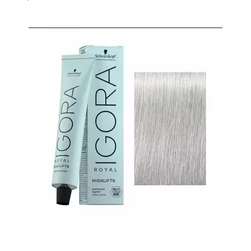 Tinte Igora Royal Hihgtlifts 10-21 Rubio Platino Humo Ceniza 60 ml. Schwarzkopf - 1