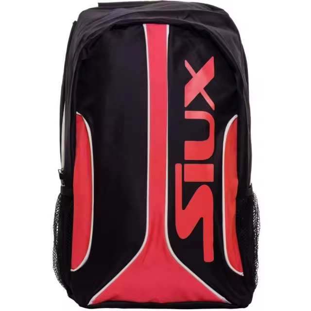 Mochila de Pádel Siux Fusion Roja – Ligera, Cómoda y Funcional – Ideal para Entrenamientos y Uso Diario - 1