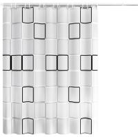 Cortina de Ducha Antimoho, 180X200cm Cortinas de Baño de Tela with 12 Ganchos, Impermeable, Lavable Cortina Baño, Antibacterian Secado, para Baño, Baño - details 0