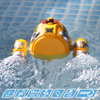 COLORBABY - Submarino teledirigido, 5 km/h, 25 m, Rotación 360º, Con luces de colores y spray de agua, 2.4 GH.z, mando sumergible, juguete acuático, juguete para el agua, regalo para niños, +6 años, radiocontrol, barco eléctrico control remoto - details 2