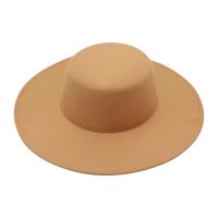 Gorro De Lana Vintage Para Mujer Invierno Broche Ancho Acolchado Gorro De Paja Panama De Lana Estilo Jazz Moda Casual - details 4