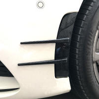 2Pcs Accesorios De Coche Splitter Canard Ventana Lateral Delantera Y Trasera Para Automóvil Adornos De Parachoques - details 2
