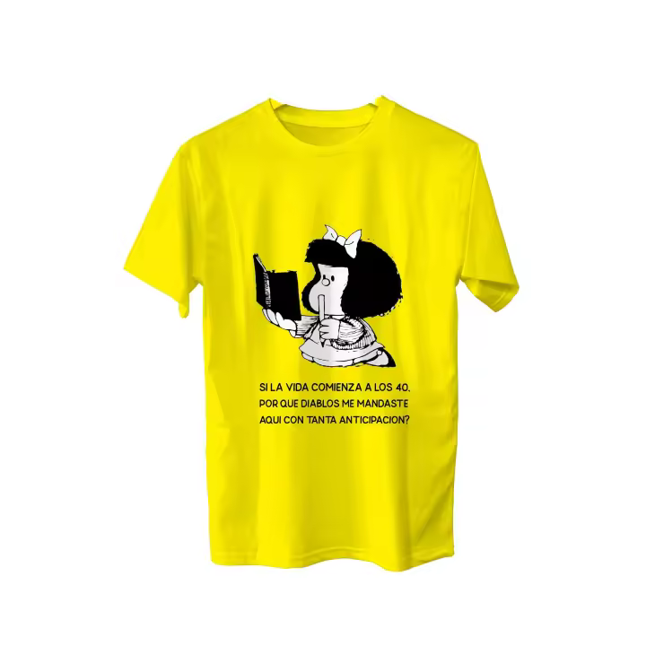 Camiseta Mafalda. Quino. Varios colores. Todas las tallas. - 1
