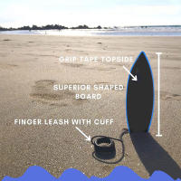 Mini Tabla De Surf Para Dedo Viento Y Agua Skateboarding De Dedo Nueva Y Cool Tabla De Surf En El Aire Material Plástico Para Todas Las Edades - details 1