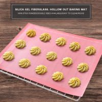 Manta De Silicona Perforada Para Hornear Resistente Al Calor Para Galletas Y Pastelería Almohadilla Antideslizante Para Amasar No Adhesiva - details 0