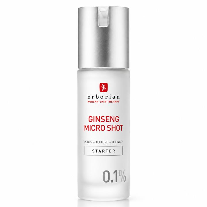 Erborian Ginseng Micro Shot Starter 0,1% 30 ml – sérum renovador microinfusionado — oferta en Miravia