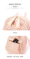 Mochila Versátil Para Mujeres 2024 Con Impresión De Polka Dots Mini Mochila Fresca Y Dulce Material PU Con Funda De Poliéster - details 20