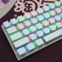 104 Teclas Pudding Tema OEM Perfil ABS PBT Doble Choque Teclas Para Teclado Mecánico De Switch MX RGB Retroiluminado Teclas - details 32