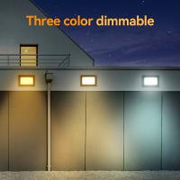 Floodlight LED Impermeable Para Exteriores Con Multiple Potencia 3CCT Luz De Jardín Familiar Piscina Garage Puerta Cabeza De Faro Moderno - details 4