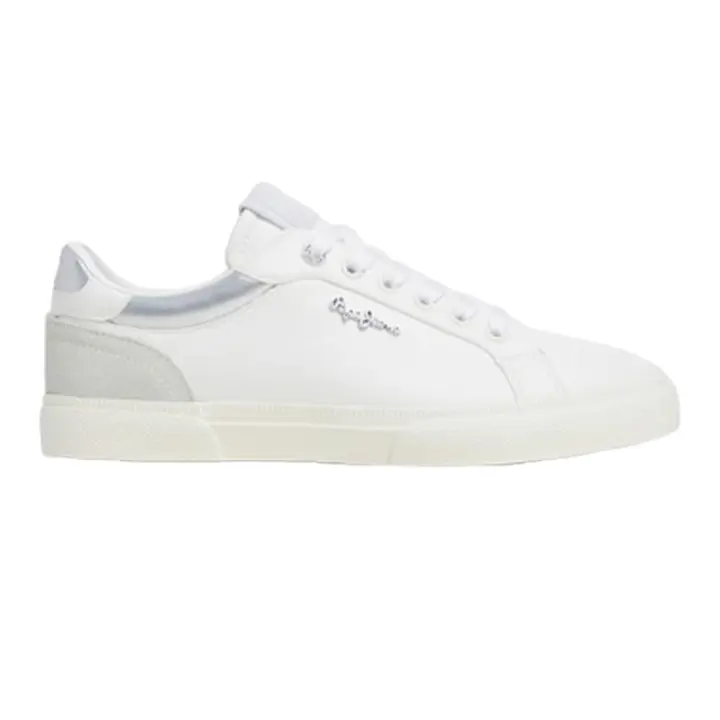Shoes Sneakers Mujer marca Pepe Jeans modelo Pls31588 para mujer en color plata - 1