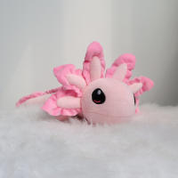 Juguete De Peluche Axolotl De 42cm Ojos Vividos Dinosaurio Muñeco De Peluche Para Decoración Del Hogar Y Regalo De Cumpleaños Para Niños - details 2