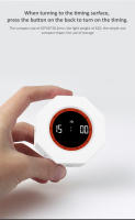 Temporizador Digital LCD Con Sensor De Gravedad Hexagonal Para Cocina Temporizador De Visualización De Contado De 7 Grupos Para Cocinar Trabajar Estudiar - details 2