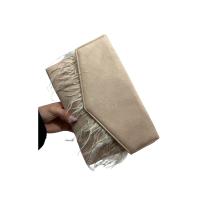 Bolso de Fiesta Bolso plano sobre de Mano Antelina Solapa  pico con Plumas - details 4