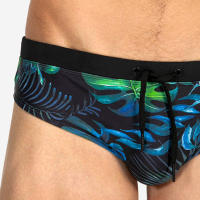 Bragas De Natación Para Hombre UXH EstampadoSexy Briefs Cortos De Playa Surfeo Deporte Adecuado Material Poliéster Spandex - details 8