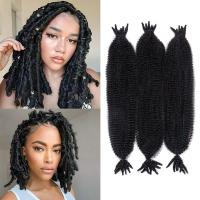 Extensiones De Cabello Crochet Afro Spring Twist Pre-Separadas Marley Para Mujeres Synthetic Braids Cabello Tejido De Afro Twist - details 6