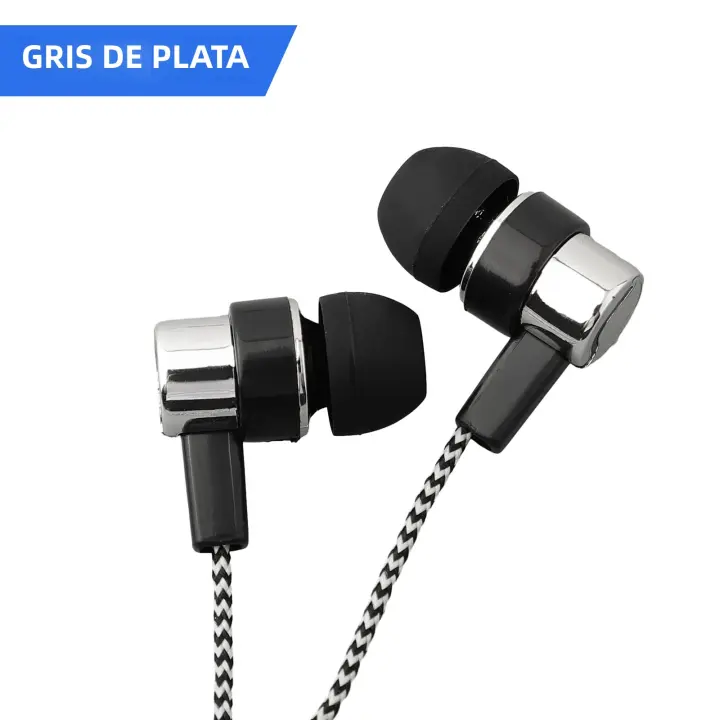 Auriculares Inalámbricos De 3.5mm Para Móvil Con Bass Estéreo Básico Y Cancelación De Ruido Superb Bass Auriculares Para Smartphone - 1