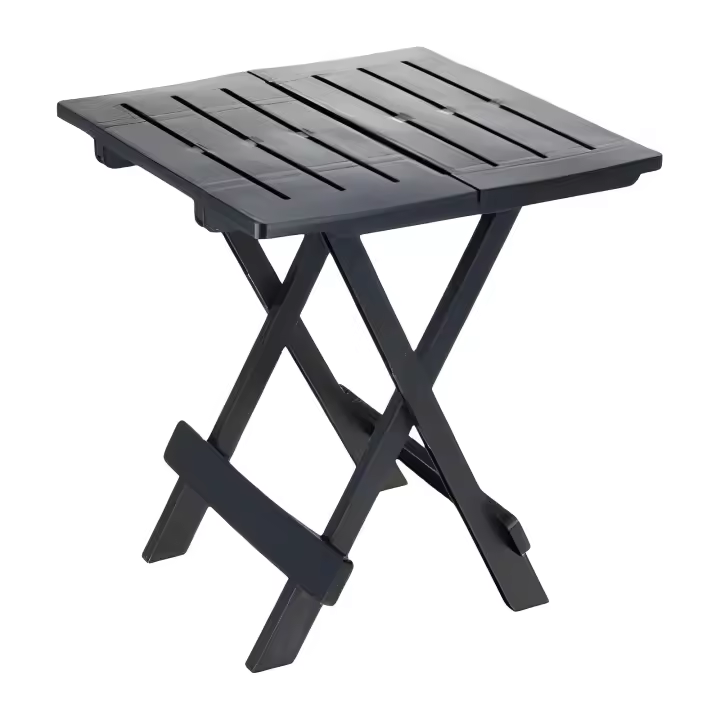 LILI HOME Mesa Auxiliar Jack - Antracita Esta mesa auxiliar es perfecta para complementar cualquier área de tu hogar, ya sea en la sala de estar, el dormitorio, la oficina o el balcón. Su diseño moderno y compacto la convierte en una opció - 1