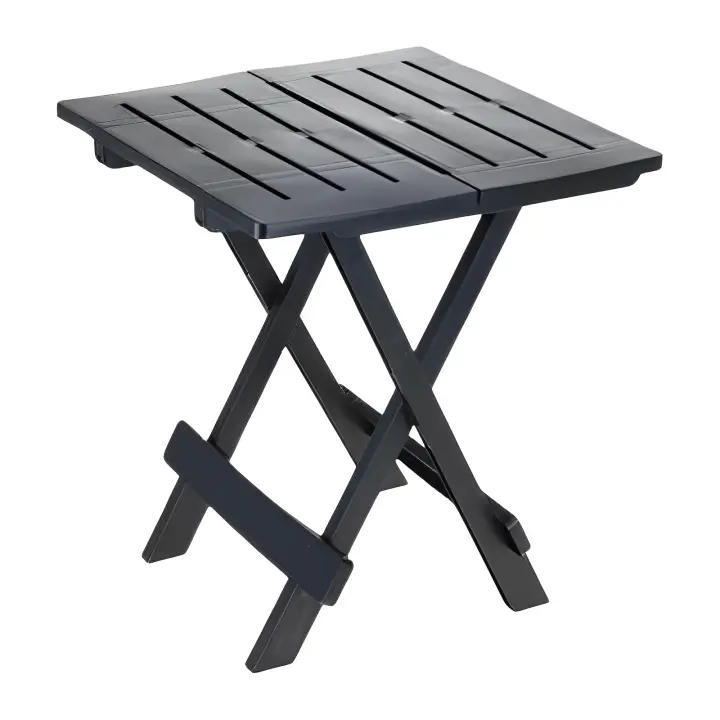 LILI HOME Mesa Auxiliar Jack - Antracita Esta mesa auxiliar es perfecta para complementar cualquier área de tu hogar, ya sea en la sala de estar, el dormitorio, la oficina o el balcón. Su diseño moderno y compacto la convierte en una opció - 1