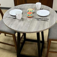 10pcs Fundas Para Mesa Redonda Transparente Impermeable Y Resistente Al Aceite Protector De Mesa Para Comedor Hogar - details 1