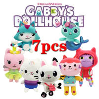 Muñeca De Peluche Gabby Casa De Muñecos Animales Lindo Juguete Gaby Gato De Peluche Dibujos Animados Muñeco De Cordero Para Niños - details 1