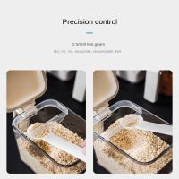Organizador De Hierbas Para Cocinar Caja De Almacenamiento De Especias Jars De Aromaterapia Contenedor De Pimienta Y Azúcar Estilo Moderno PP - details 4