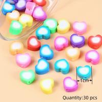 1 Pack De 30/100 Piezas De Arcilla Polimérica Para Mujer En Forma De Estrella Fruta Flor Corazón Y Con Cuentas Para Creación De Joyería DIY Pulseras Collares - details 8