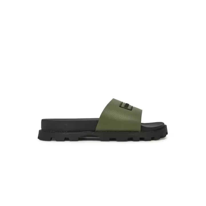 Chanclas Hunter Synthetic Slider Lichen Mujer Verde - 1