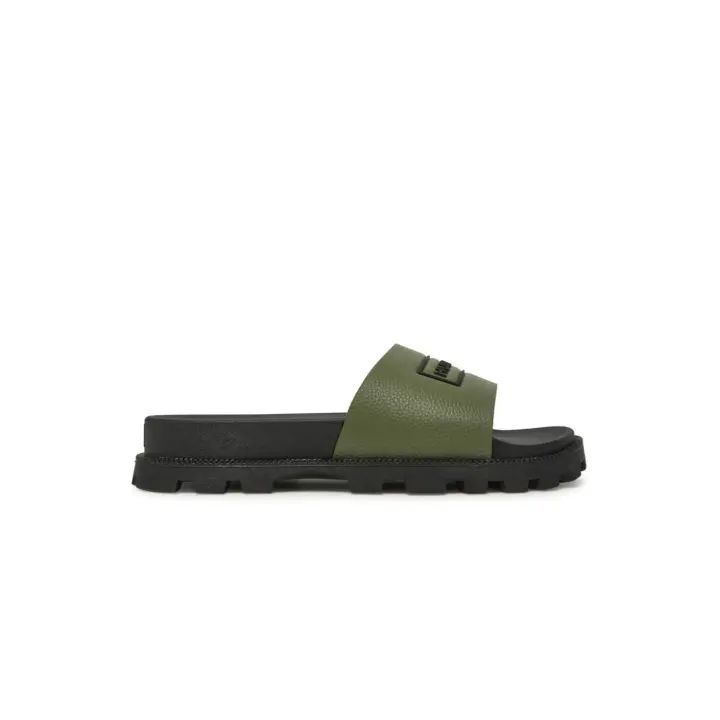 Chanclas Hunter Synthetic Slider Lichen Mujer Verde - 1