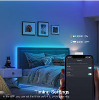 Tira De Luz LED COB RGB Inteligente WiFi Tuya DC 5V USB 576LEDs/M Dimmable Lineal Compatible Con Alexa Y Google Home Decoración Para El Hogar - details 7