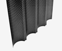 Horno Nonstick Para Panadería Molde De Baguette Ondulado Placa De Hornear De Acero Inoxidable Con 2/3/4 Ranuras Herramienta De Pastelería - details 6