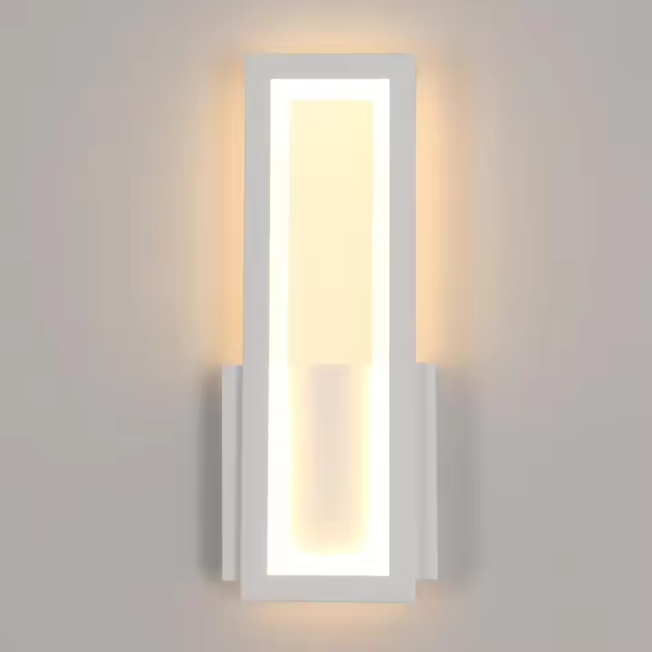 Luz de pared interior LED de 27W,Aplique elegant de acrílico Modern, Retroiluminación de 3 Colores, 32/50 cm - 1