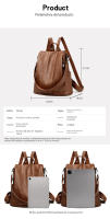 Mochila antirrobo para mujer,Adecuado para actividades diarias como compras, deportes, campus, viajes, negocios, escuela - details 6