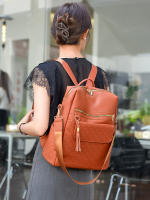 Nueva mochila para mujer con estampado de diamantes, moda simple y versátil, que mejora la calidad de la mochila de gran capacidad. - details 13