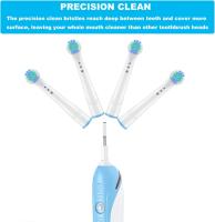 Cabezales de recambio para cepillos de dientes eléctricos, 8 cabezales de cepillo de dientes eléctricos de calidad profesional, compatibles con cepillos de dientes eléctricos, paquete de 16 unidades. - details 10