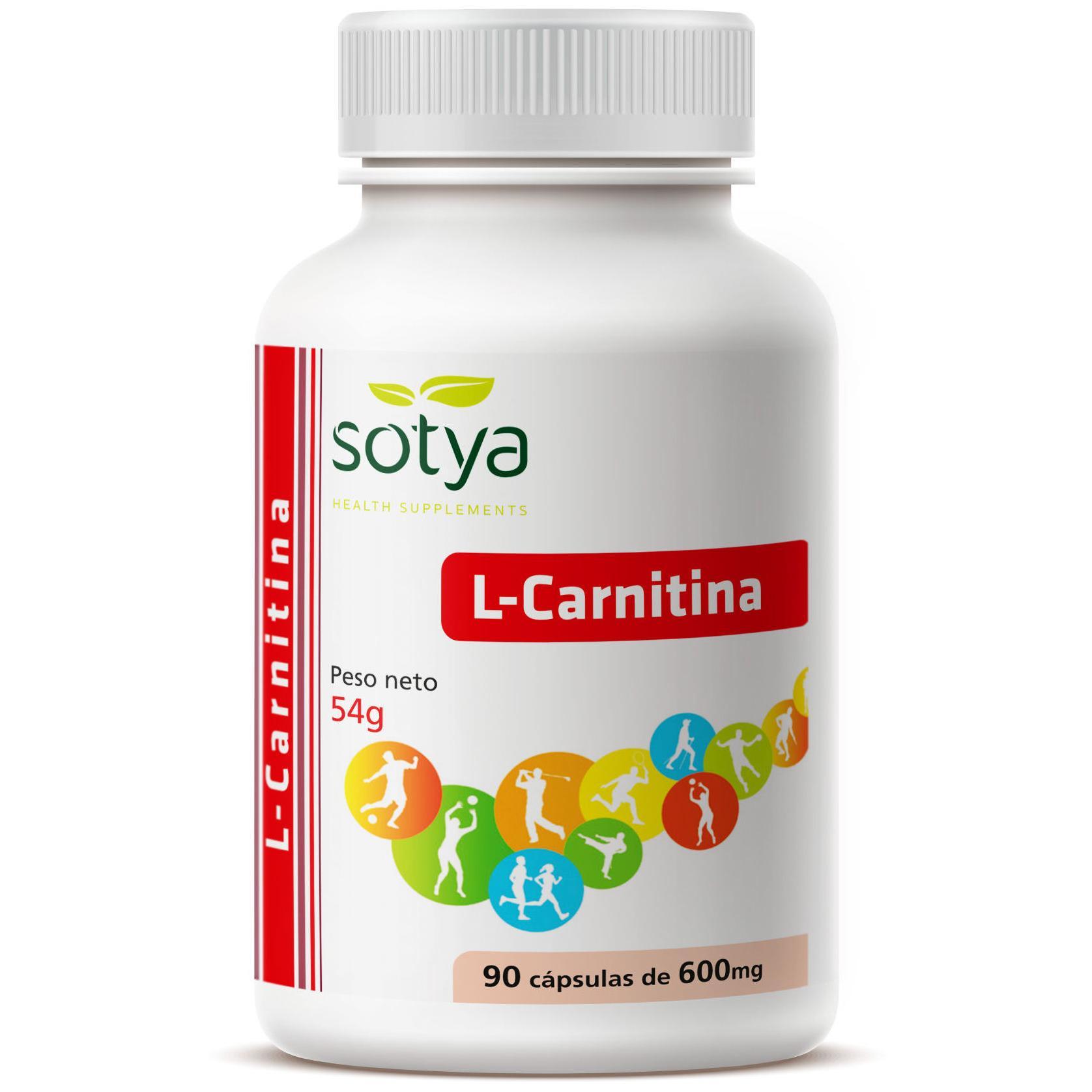Sotya L-Carnitina 600 mg 90 Cápsulas