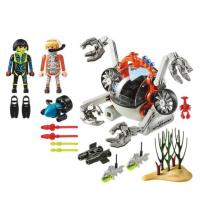 PLAYMOBIL (70003) Spy Team Sub Bot, Robot Sumergible marino con brazos giratorios y de agarre móviles, Top Agents - details 1