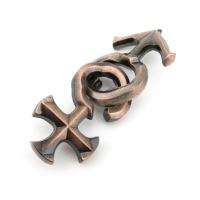 Juguete De Lógica Ai Shen Puzzle Desbloqueo Clásico IQ Metal Desafío Mental Juego De Rompecabezas Para Adultos Y Niños - details 5