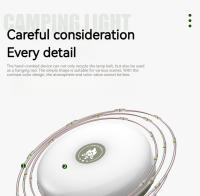 Lámpara De Cadena LED RGB Portátil Para Camping Y Fiestas Decoración De Navidad Tipo-C Recargable 10M Colorible Y Impermeable - details 4