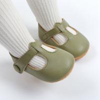 Zapatos De Niña Bebé Caminar Plana PU Cuero Vestido Zapatos Planos Para Niña Escuela Tacón Bajo Cómodo Transpirable Tornillo De Cierre - details 5