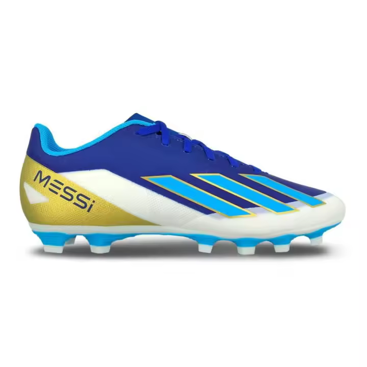 Zapatilla De Futbol Adidas Crazyfast Messi Azul - 1