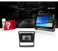 Cámara De Visión Trasera Para Coche Con Monitor De 7" LCD Color HD Para Estacionamiento De Camiones/Remolques Conector 4-Pines - details 4