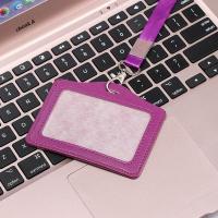 Carcasa Protectora Para Tarjetas De Nombre Y Badges Para Hombres Y Mujeres Estuche Para Tarjetas De Identificación De Oficina De PU Cuero Unisex - details 10