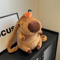Mochila De Peluche Capybara Kawaii Moda Muñeco De Peluche Bolsa Infantil Mochila De Hombro Mini Bolsa Para Regalos Para Novia - details 5