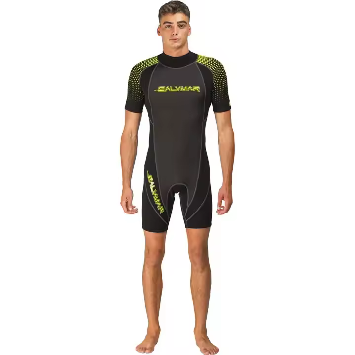 Salvimar Traje Corto Surfshell 2.0 Mm Negro Hombre Adulto - 1