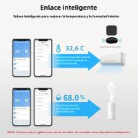 Termómetro Y Higrómetro Zigbee WiFi Mini Para Hogar Inteligente Compatible Con Google Home Alexa Y APP Remote De Tuya - details 5