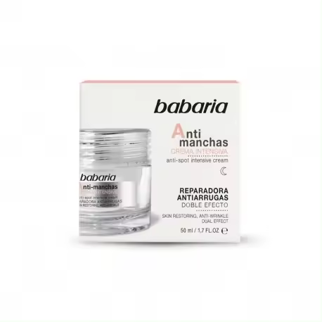 BABARIA CREMA FACIAL ANTIARRUGAS INTENSIVA ANTIMANCHAS DOBLE EFECTO 50 ML - 1