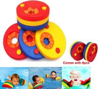 Pack de 6 Brazaletes, Brazaletes de Delfins, Hechos de Espuma, Flotadores para Pool (Última versión) - details 0