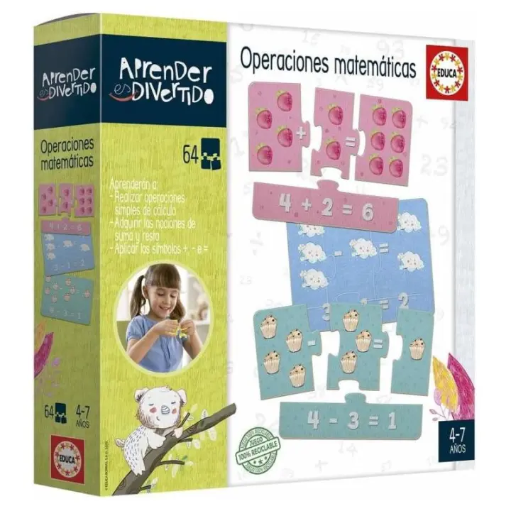 APRENDER ES DIVERTIDO OPERACIONES MATEMATICAS DE EDUCA - 1