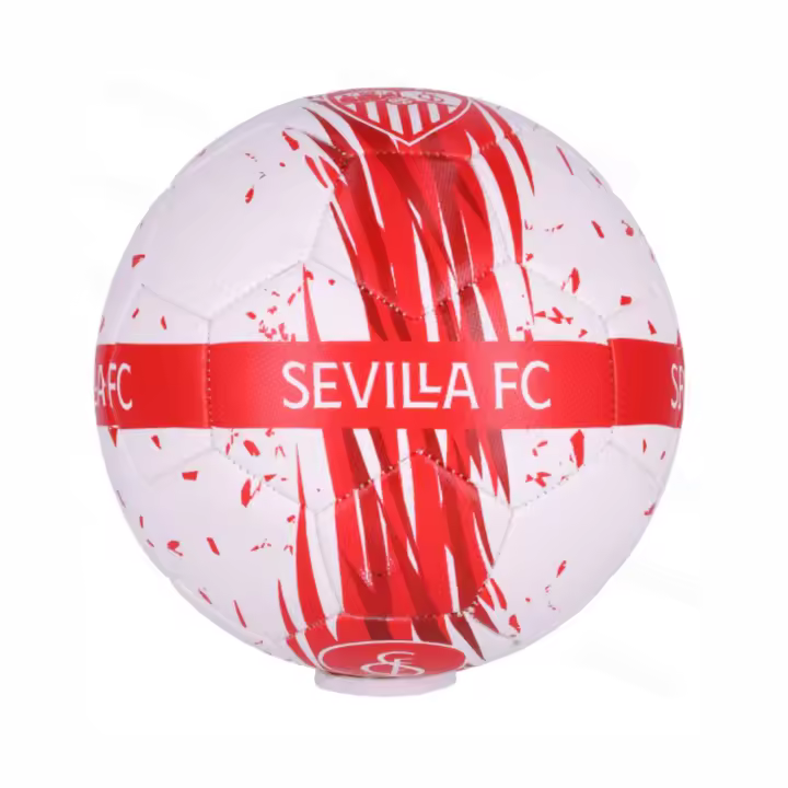 Seva Import Balón de Fútbol Sevilla Fútbol Club - Diseño Moderno - Cuero Sintético - Talla 5 - 1